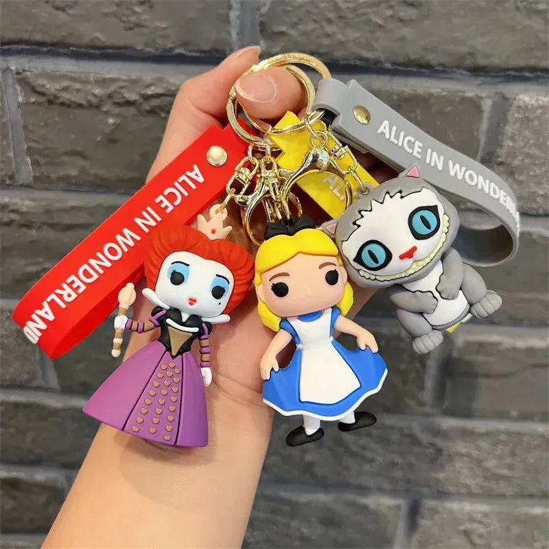 Alice In Wonderland 3D Keychain