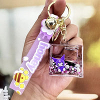Glimmering Coulomi Liquid Keychain