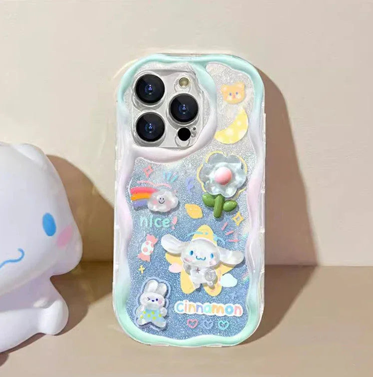 Cartoon Anime Phone Case for iphone X/XS/XR/XS Max/11/11pro/11pro max/12/12mini/12pro/12pro max/13/13pro/13pro max/14/14plus/14pro/14pro max/15/15pro/15pro max /16/16pro/16pro max PN6693 - Bear Hugs