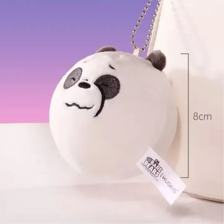 We Bare Bears Squeeze Plush Keychain