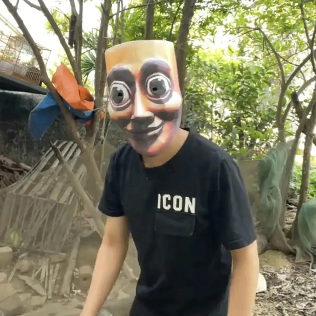 Tungsahoor Wooden Man Paper Mask