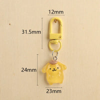 Sanliou Crystal Critters Charm Keychain