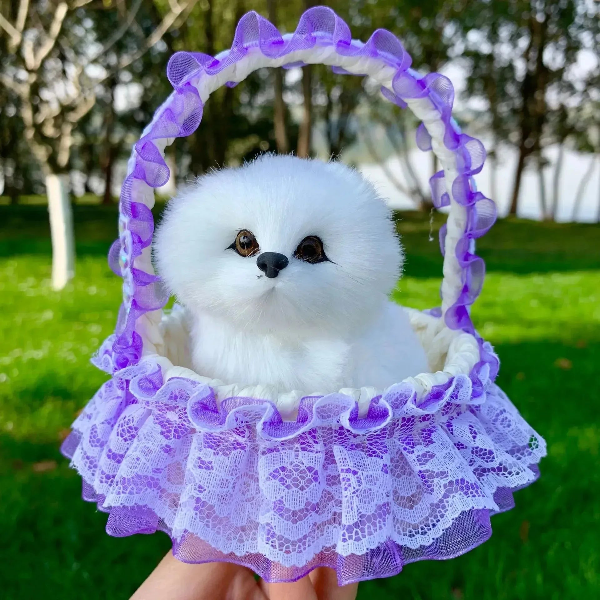 Glowing Basket Buddies Pet Plush