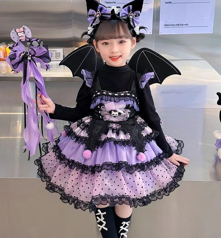 Fashion Kuromi Dress Set For Children PN6447 - Bear Hugs