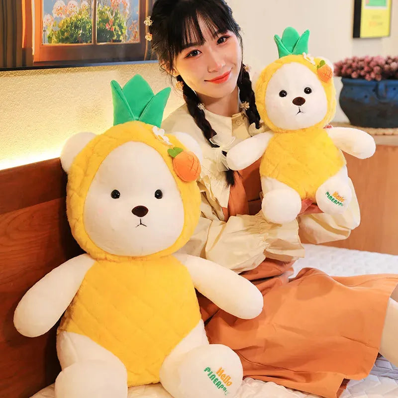 Pineapple Cosplay Lena Bear Plushie