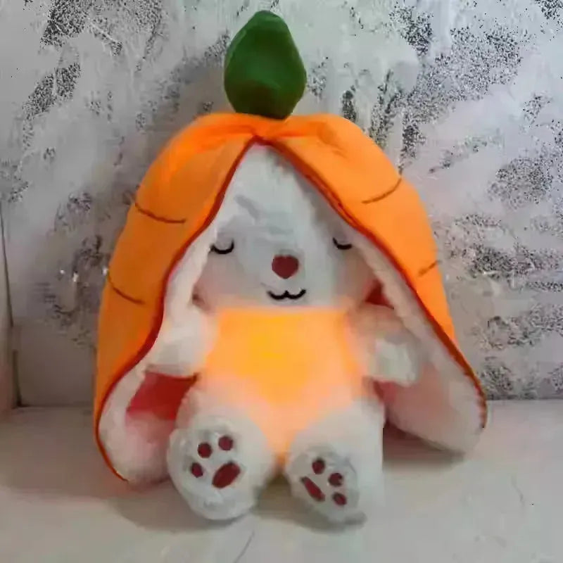 Strawberry Carrot Bunny Breathing Plushie