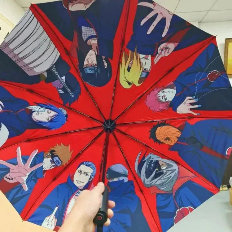 Anime Naruto Folding Umbrella