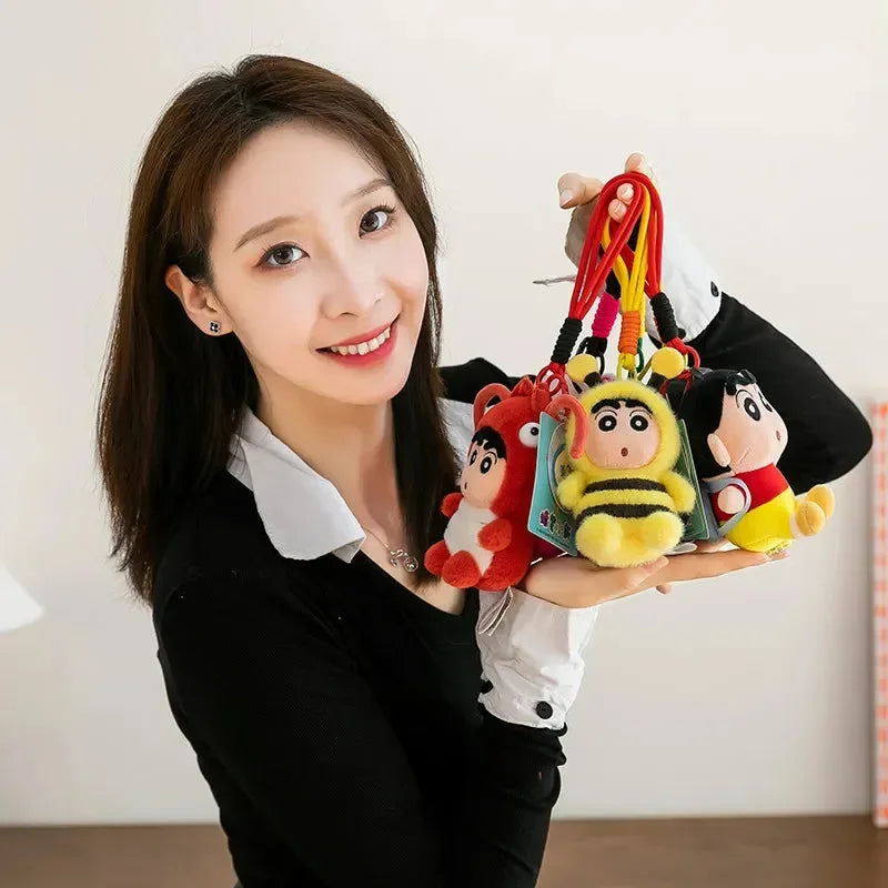 Porte-clés en peluche Shinichan Costume Capers 