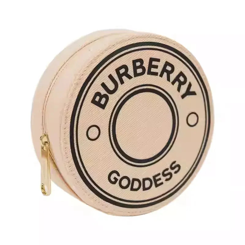 British Luxury Goddess Round Makeup Bag