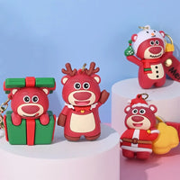 Lotso Bear Christmas Cheer Keychain