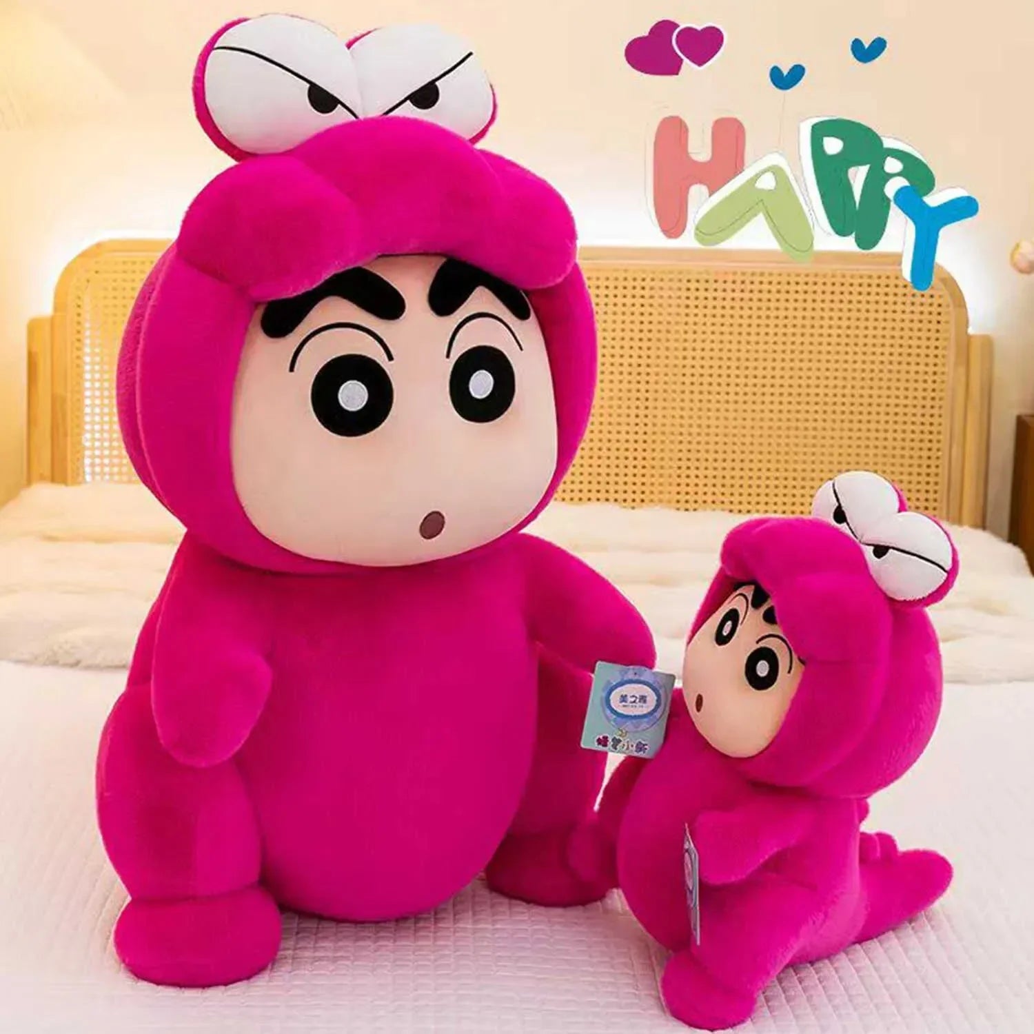 Shinichan Pink Croc Cosplay Plush