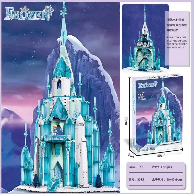 Buy Elsa's Frozen Castle LEGO 1709 Pcs Building Block Set