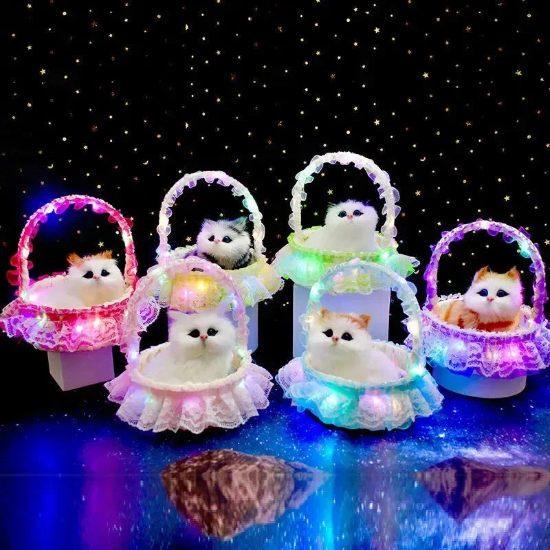 Glowing Basket Buddies Pet Plush