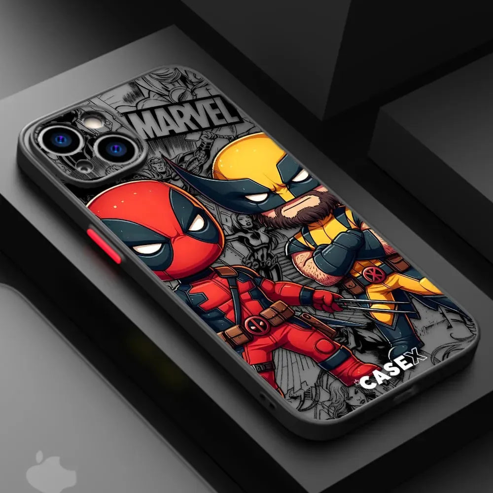 Marvel Deadpool & Wolverine Matte Phone Case (For Samsung)