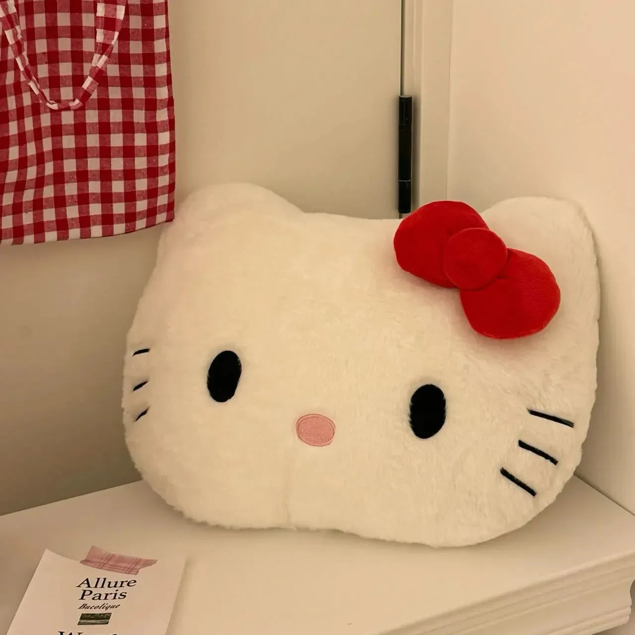 Sweet Hello KT Face Plush Pillow