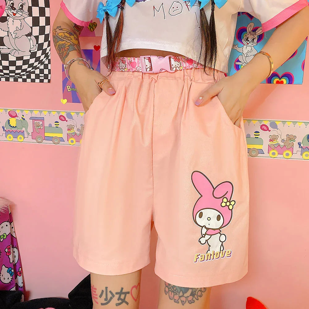 Lovely Anime Short Pants PN3752 - Bear Hugs