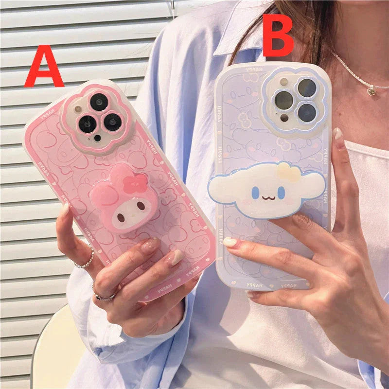 Cartoon Anime Phone Case for iphone 7/7plus/SE2/8/8P/X/XS/XR/XS Max/11/11pro/11pro max/12/12pro/12pro max/13/13pro/13pro max/14/14pro/14pro max PN4935 - Bear Hugs