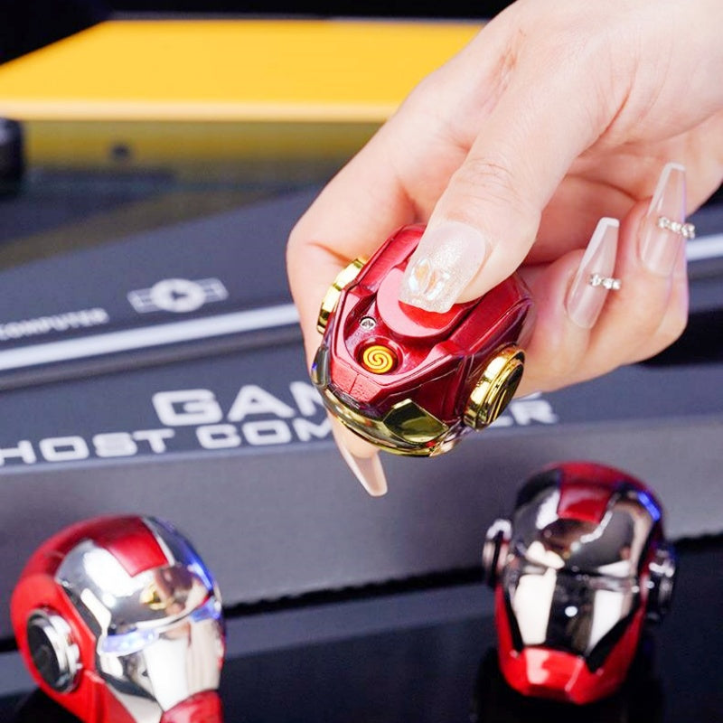 Iron Man Helmet Rechargeable Cigarette Lighter - Bear Hugs