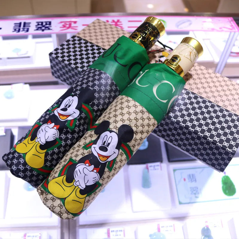 Mickey Minnie Designer Collab Umbrella