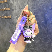 Kuromi Style Squad 3D Keychain