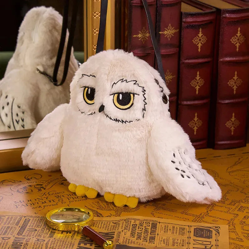 Hedwig Owl Plush Crossbody Bag