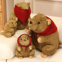 Groundhog Earthy Cuddles Plushie