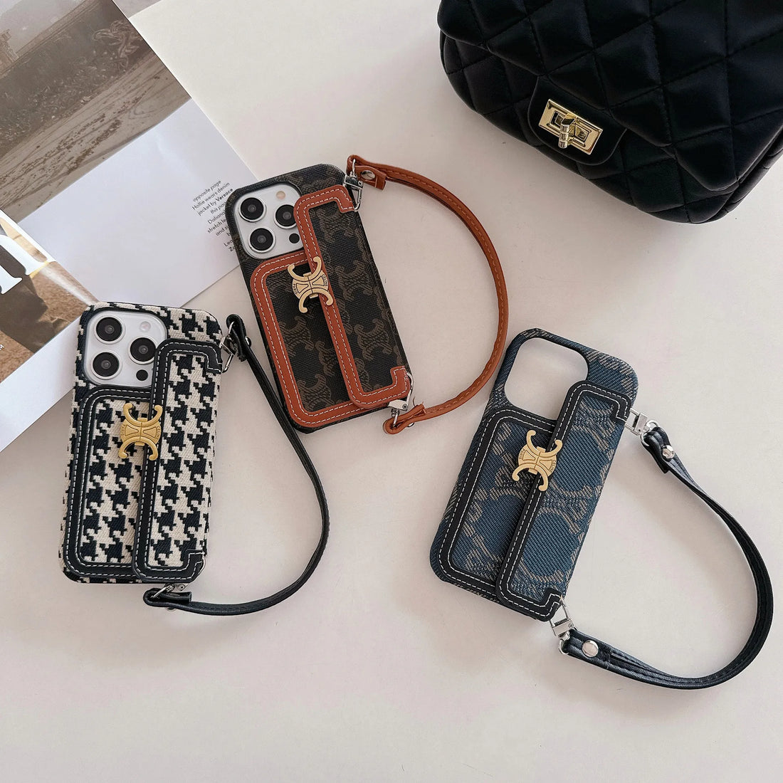 Celine Premium Bag Phone Case (For iPhones)