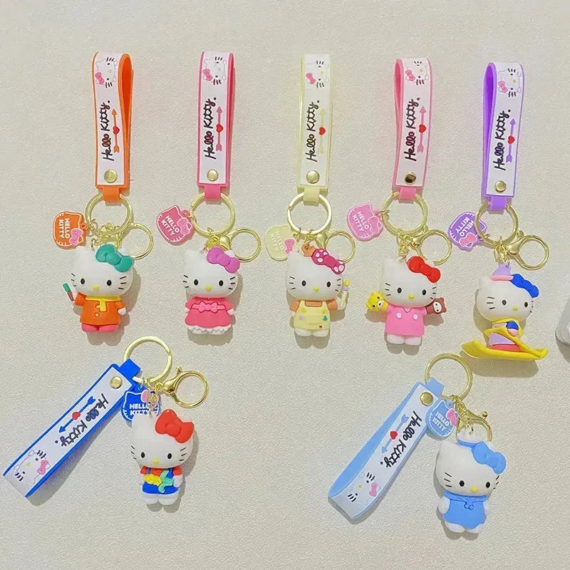 Hello Kitty Color Pop 3D Keychain