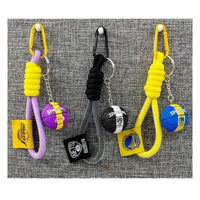 Porte-clés de l'équipe de basket-ball Court Spin 