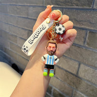 Sporty Lionel Messi 3D Keychain