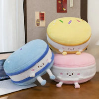 Macaron Seat Plush Pillow