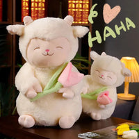 Lamb Tulip Soft Plush Doll