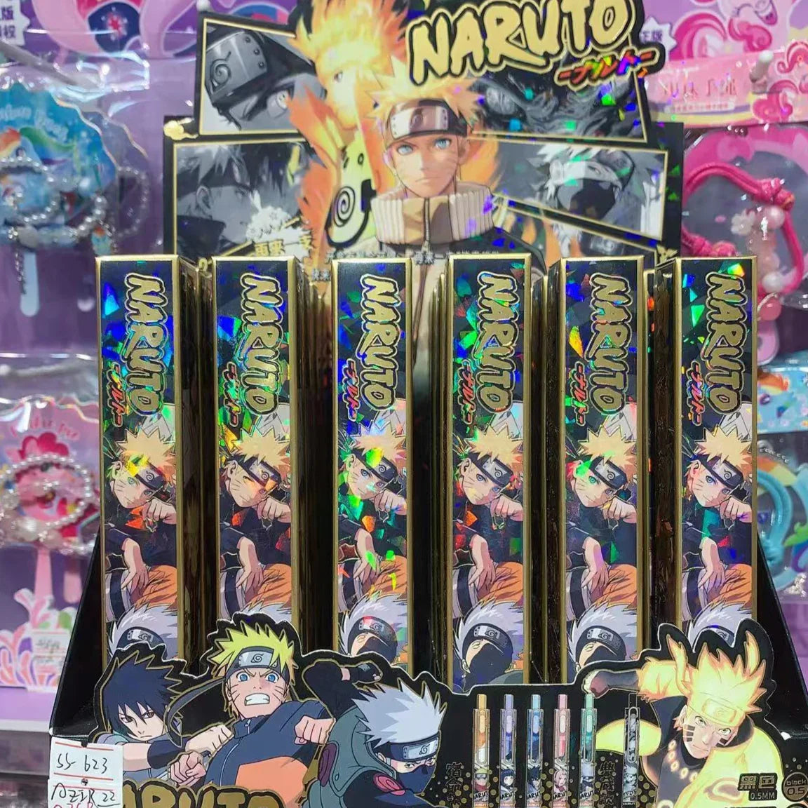 Naruto Ninja Notes Mystery Box Gel Pen