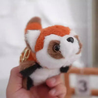 Reversible Cuddles Panda Keychain