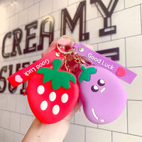 Foodie Coin Purse Keychains