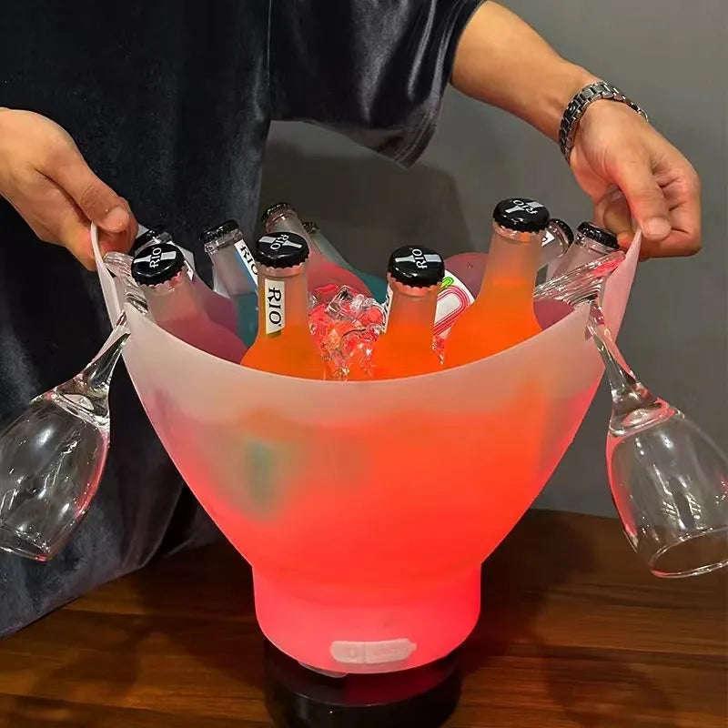 Real Ice Bucket Glowing Speaker