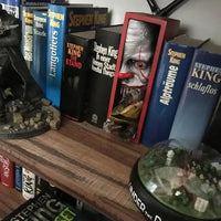 Bibliophile Beast Bookshelf Horror Mark
