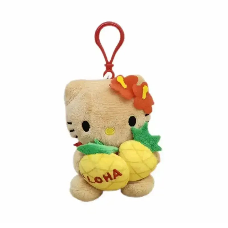 سلسلة مفاتيح Hello KT Hawaii Pineapple 