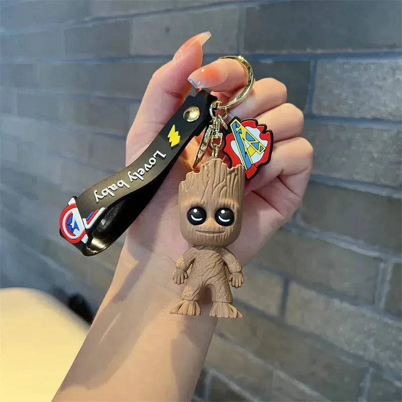 Baby Groot 3D Keychain