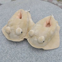 Cute Sting Ray Warm Indoor Slippers