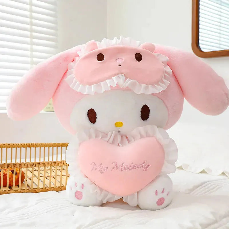 Sanrio Kuromi Melody Heart Plushies