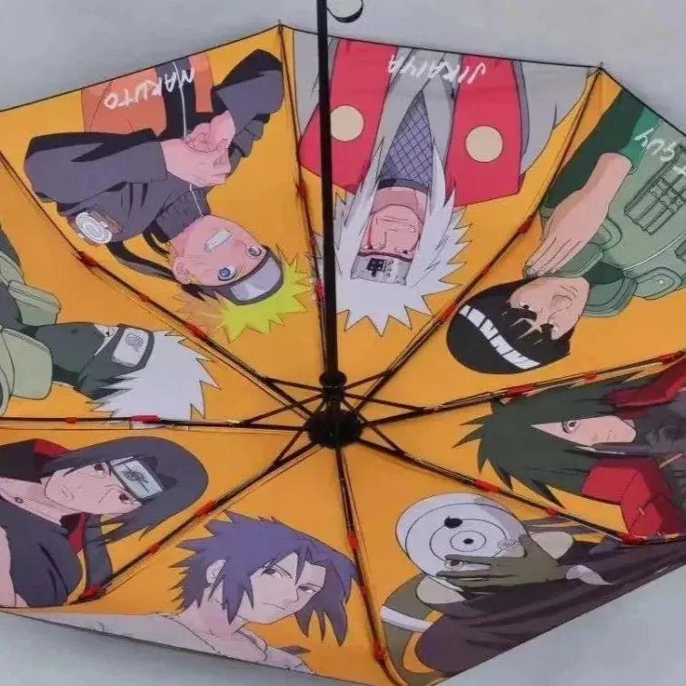 Anime Naruto Folding Umbrella