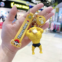 Pokimoen Fitness Show 3D Keychain