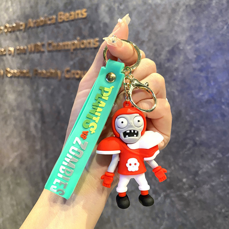 Quirky Plants vs Zombies 3D Keychain