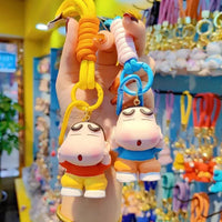 O-Mazing Squat Shinchan Keychain