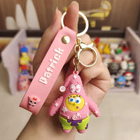 SpongeBob Patrick Cookie Friend Keychain