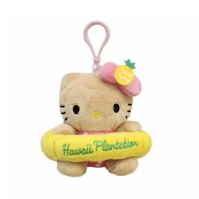 سلسلة مفاتيح Hello KT Hawaii Pineapple 