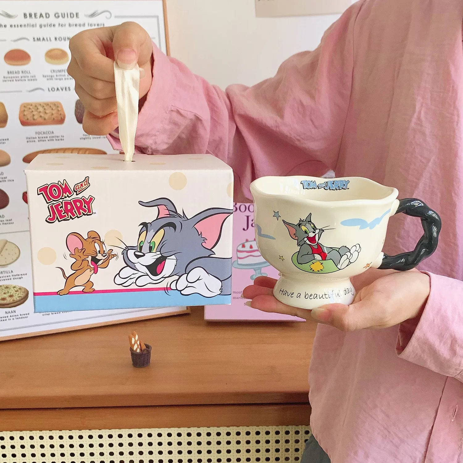 Tom & Jerry Ceramic Mugs (400 ml)