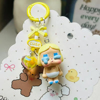 Crybaby Cuties Resin Charm Keychain