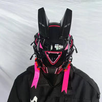 Cyberpunk LED Cosplay Helmet Mask